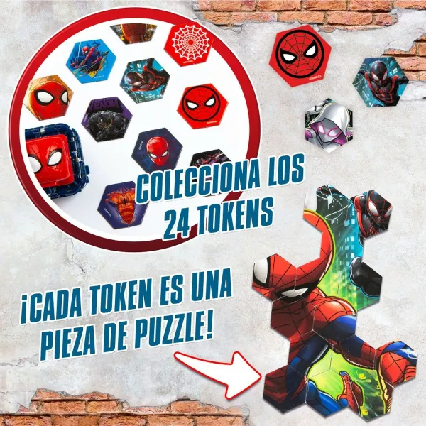 Prasmju Spēle Spider-Man Battle Cubes (12 gb.)