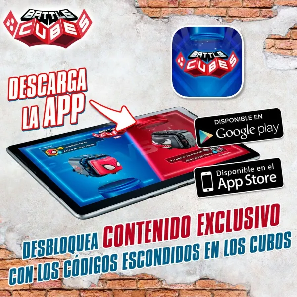 Prasmju Spēle Spider-Man Battle Cubes (12 gb.)