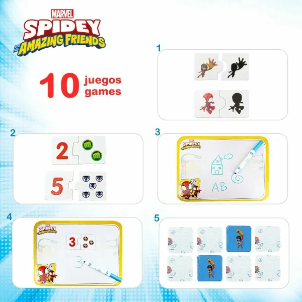 Monipelipöytä Spidey 6 osaa