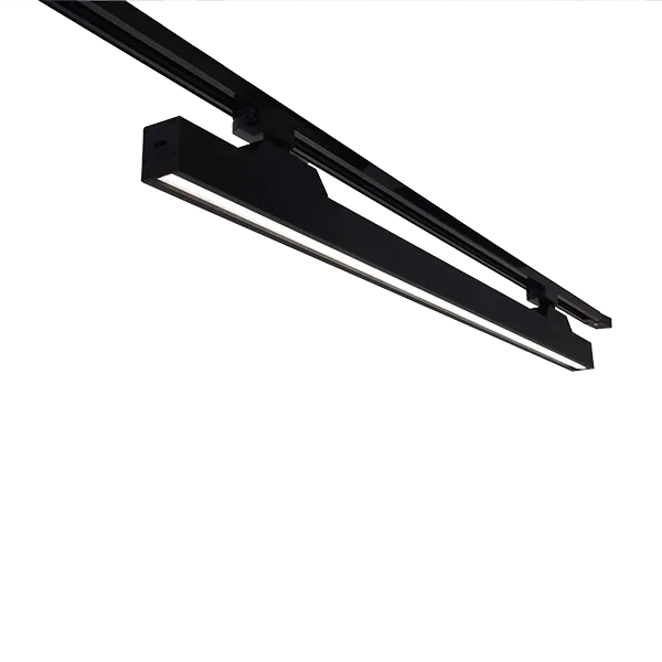 Bėgių šviestuvas K30 2 linijų 48W 120° CCT juodas