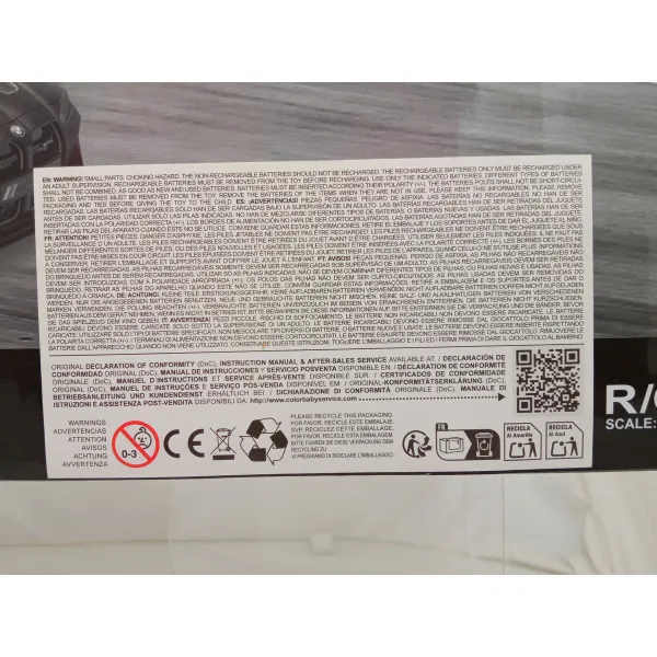 Remote-Controlled Car BMW M4 CSL 1:16 (2 Units)