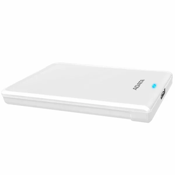 Išorinis kietasis diskas Adata AHV620S-1TU31-CWH Balta 1 TB Kriauklė HDD