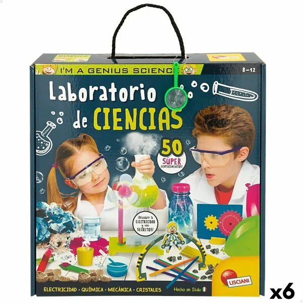 Tiedepeli Lisciani Giochi Laboratorio ES (6 osaa)