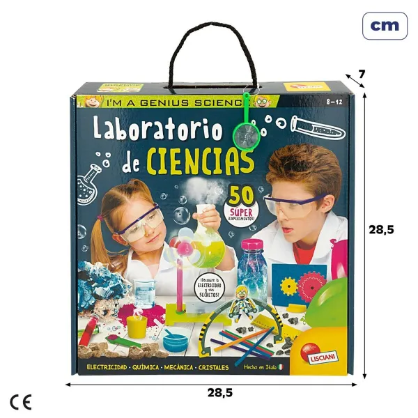 Tiedepeli Lisciani Giochi Laboratorio ES (6 osaa)