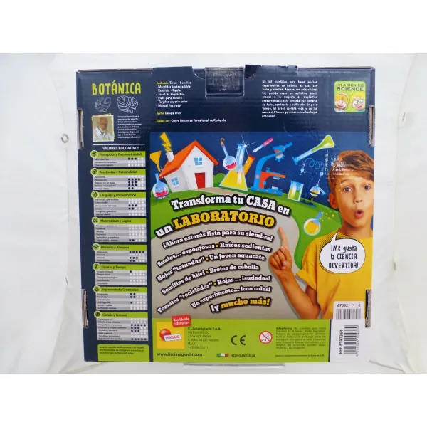 Science Game Lisciani Giochi Botánica ES (6 Units)