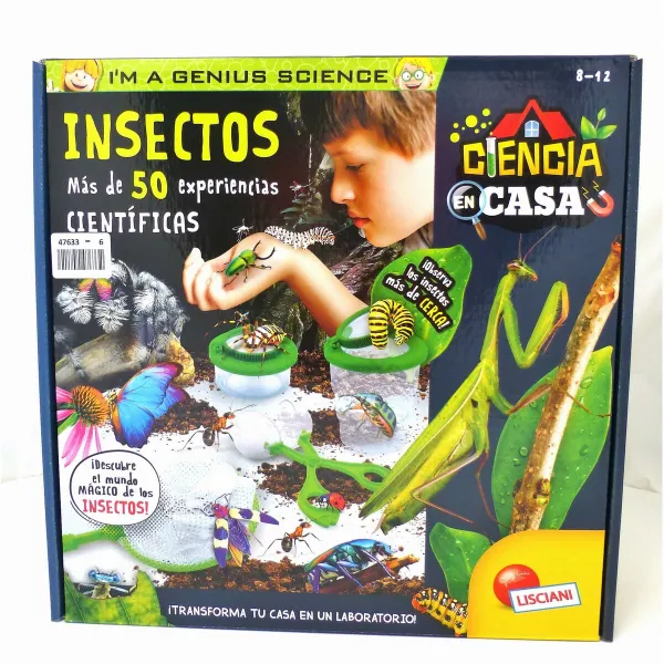 Science Game Lisciani Giochi Insectos ES (6 Units)