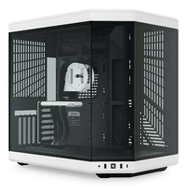 ATX pusiau bokšto tipo korpusas Hyte CS-HYTE-Y70-BW-L Balta Juoda