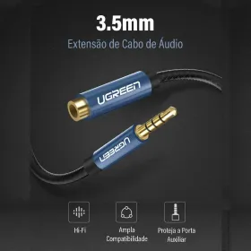 Аудиокабель Jack (3,5 мм) Ugreen 40675