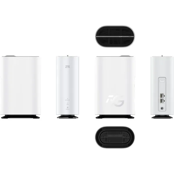 Maršrutizatorius ZTE G5C Balta 5G Wi-Fi 5 GHz Wi-Fi 6 GHz Wi-Fi 4