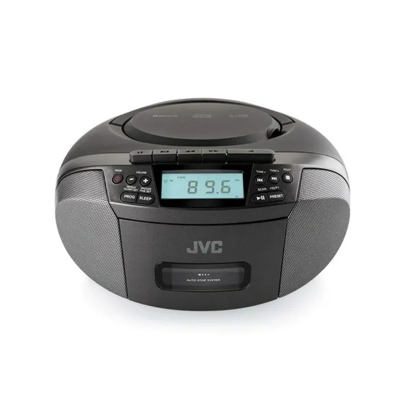 Radijo kasetė JVC JVCRCE444B Juoda AM/FM