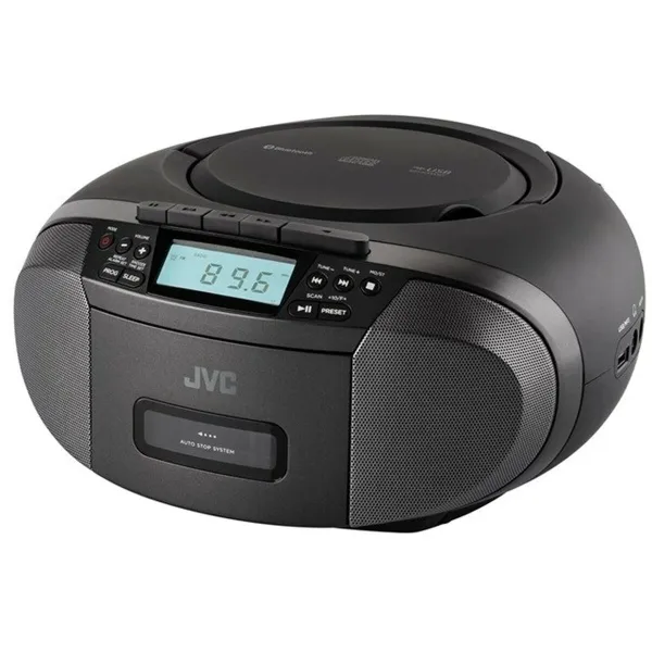Radijo kasetė JVC JVCRCE444B Juoda AM/FM