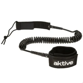 Leash Aktive Melns 20 cm Spirāle Sup boards