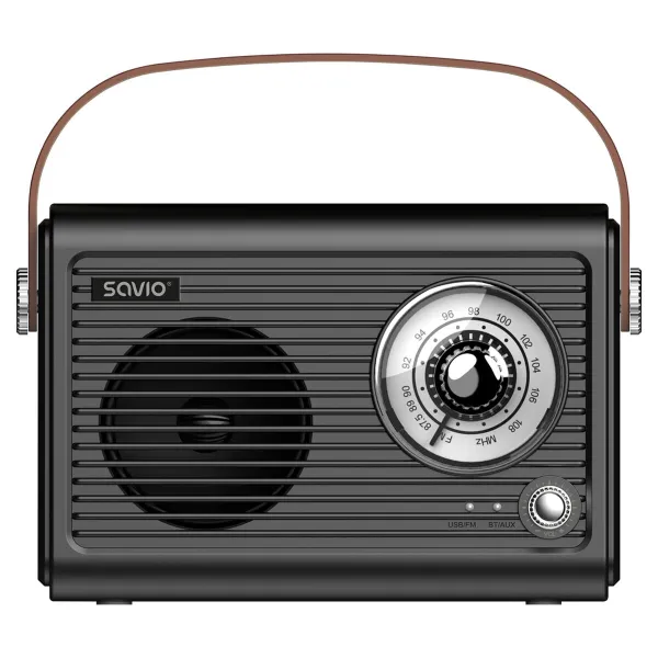 Transistoriradio Savio RS-01 Musta