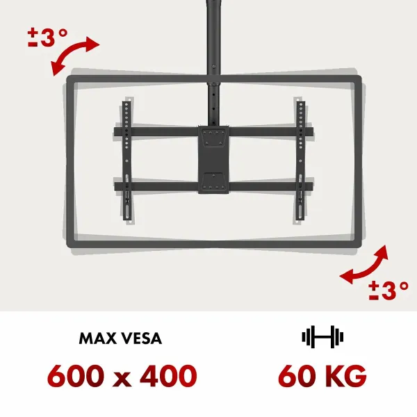 Lauatugi Ekraanile MacLean MC-112 B 86" 43"