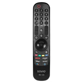 Universaalne Kaugjuhtimispult Savio RC-24 Must
