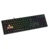 Klaviatūra Savio STYX BROWN Juoda Spalvotas Qwerty US QZERTY