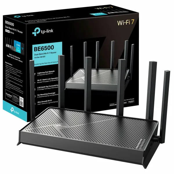 Maršrutizatorius TP-Link Archer A8 Juoda RJ45 Ethernet LAN Wi-Fi Wi-Fi 5 GHz