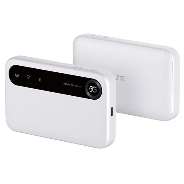 Maršrutizatorius ZTE U50 Balta 4G 5G Wi-Fi 5 GHz Wi-Fi 6 GHz Wi-Fi 4