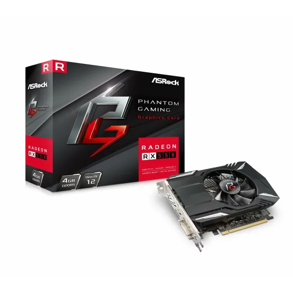 Vaizdo korta ASRock PHANTOM G R RX550 4G 4 GB GDDR5