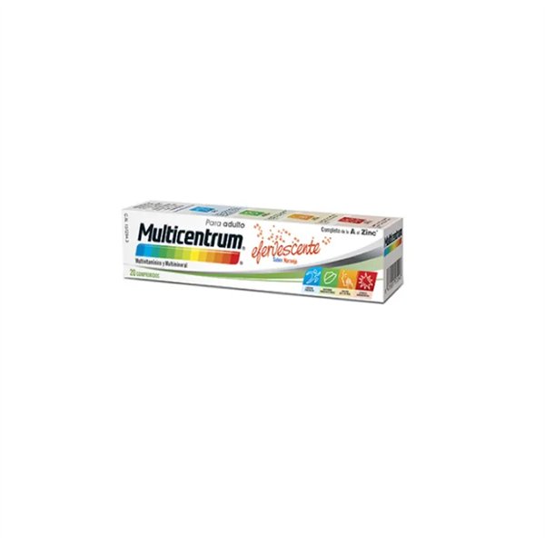 Multicentrum Effervescent Orange Flavor 20 Tablets