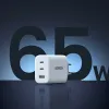 Wall Charger Ugreen 120949 White 65 W