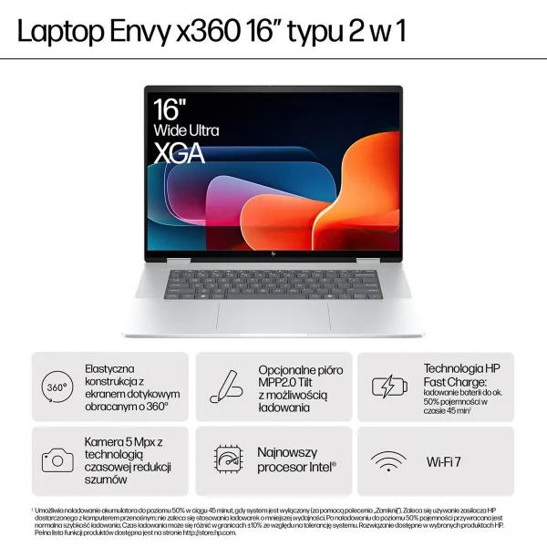 Nešiojamas kompiuteris HP 9S1R5UA 16" Intel Core Ultra 5 125U 16 GB RAM 512 GB SSD (Naudoti A+)