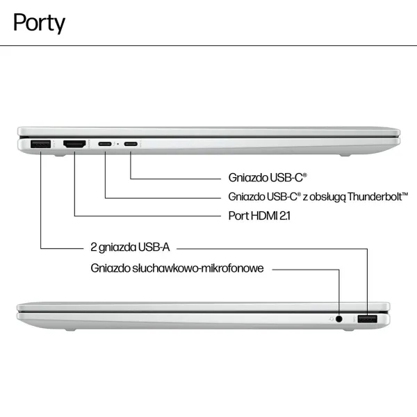 Nešiojamas kompiuteris HP 9S1R5UA 16" Intel Core Ultra 5 125U 16 GB RAM 512 GB SSD (Naudoti A+)