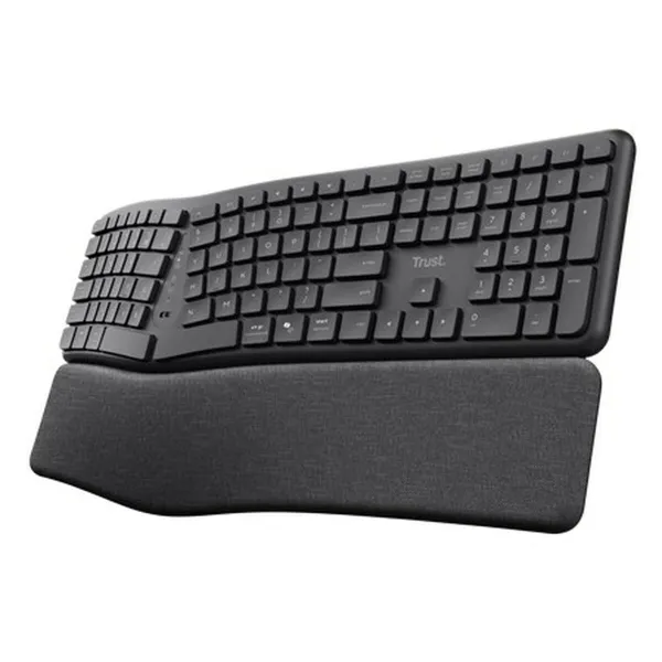 Klaviatuur Trust 25459 Must QWERTY