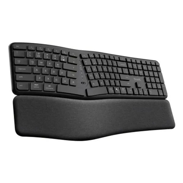 Klaviatuur Trust 25459 Must QWERTY