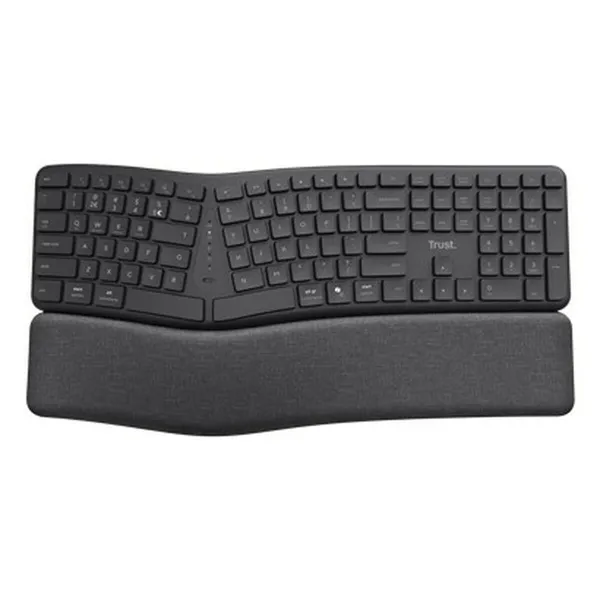 Klaviatuur Trust 25459 Must QWERTY
