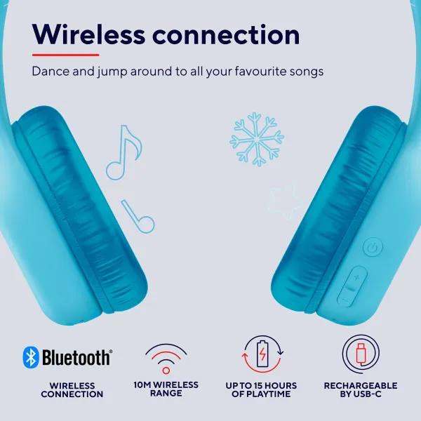 Bluetooth Kõrvaklapid Trust 25275 Sinine