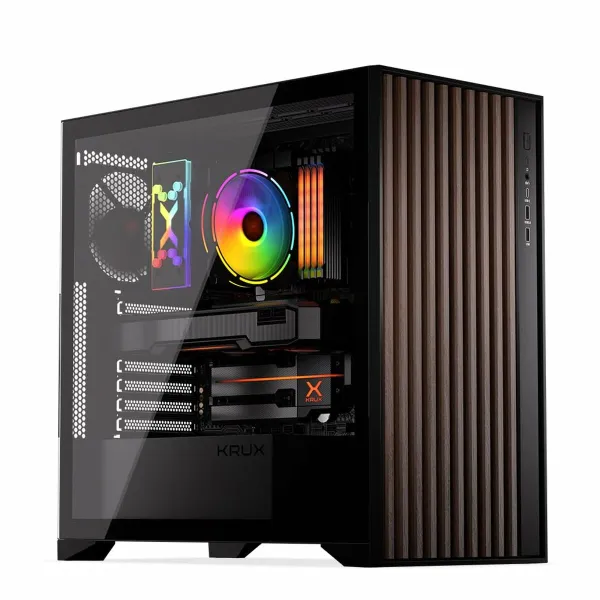 ATX Semi-tower Korpus Krux KRXD008 Must