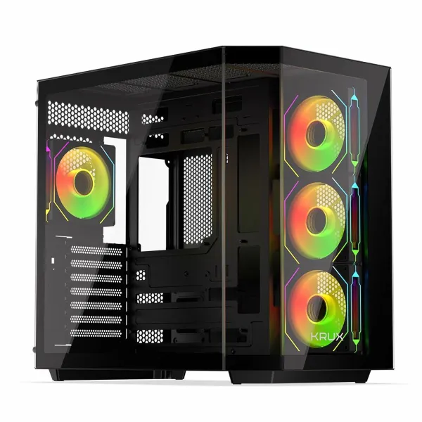 ATX Semi-tower Korpus Krux KRXD010 Must