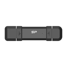 USB-pulk Silicon Power SP250GBUC3S72VPK Must