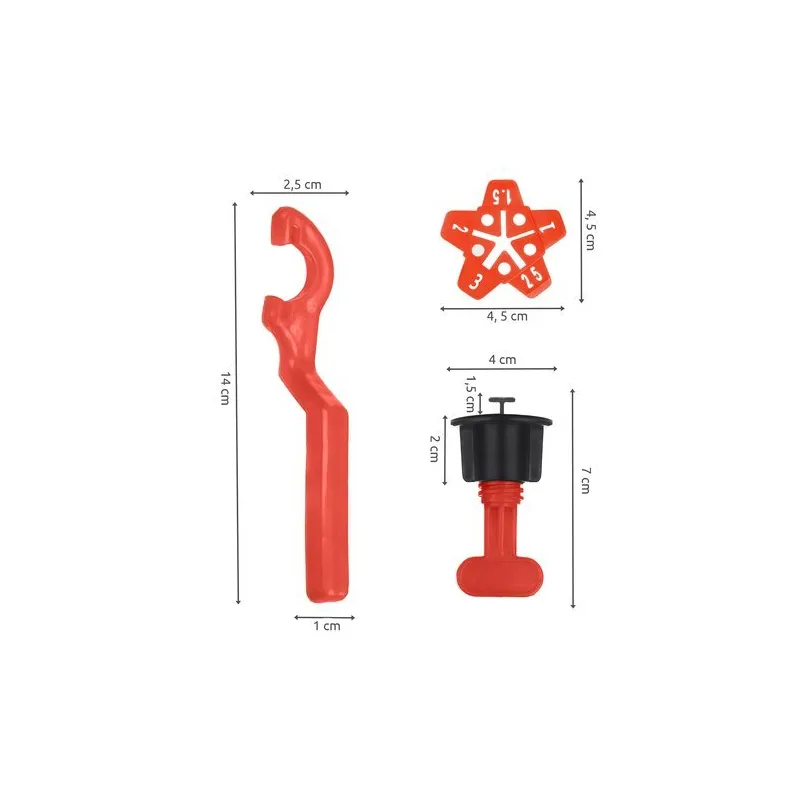 Tile leveling system 150pcs + keys