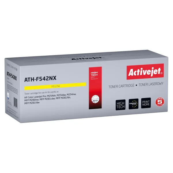 Toneris Activejet ATH-F542NX Dzeltens