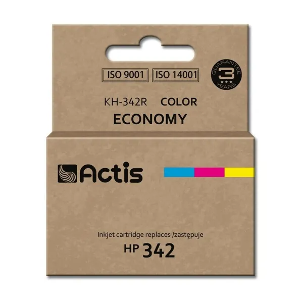Originali rašalo kasetė Actis KH-342R Žydra / Rausvai raudona / Geltona