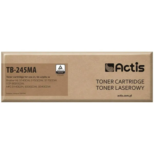 Tooner Actis TB-245MA Mitmevärviline Fuksiinpunane