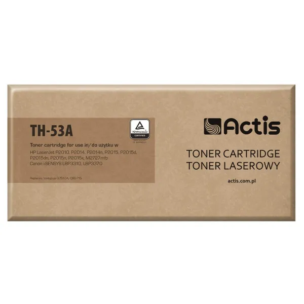Väriaine Actis TH-53A Musta