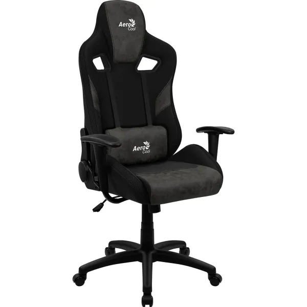Žaidimų kėdė Aerocool COUNT AeroSuede 180º Juoda