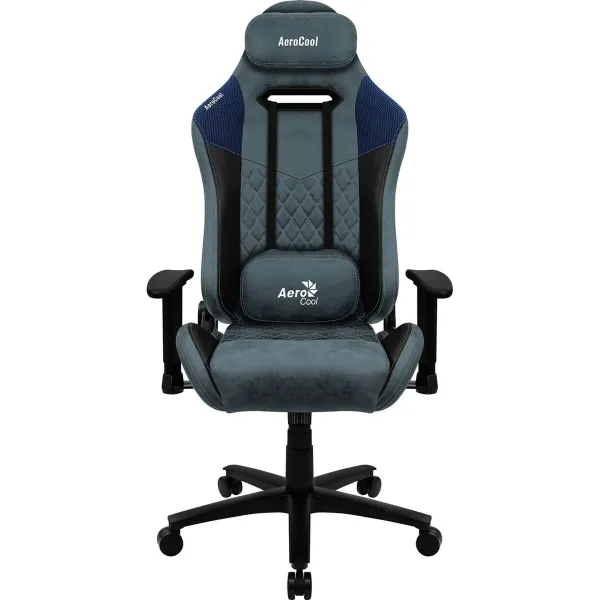 Žaidimų kėdė Aerocool DUKE AeroSuede 180º Mėlyna