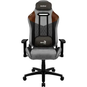 Pelituoli Aerocool DUKE AeroSuede 180º Musta Harmaa