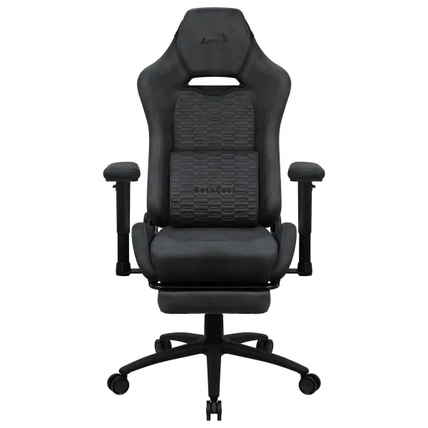 Žaidimų kėdė Aerocool ROYALSLATEGR Juoda Pilka