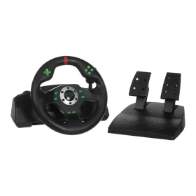 Kilpaohjauspyörä Esperanza EGW101 Polkimet Musta Vihreä PlayStation 3