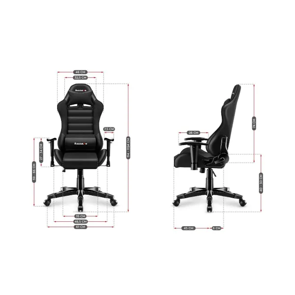 Стул Gaming Huzaro HZ-Ranger 6.0 Black Чёрный