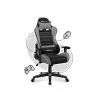 Žaidimų kėdė Huzaro HZ-Ranger 6.0 Grey Mesh Juoda / Pilka