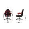 Žaidimų kėdė Huzaro HZ-Ranger 1.0 red mesh          Raudonai juoda