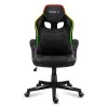 Žaidimų kėdė Huzaro HZ-Force 2.5 RGB Mesh Juoda Pilka