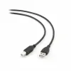 USB 2.0 A uz USB B Kabelis GEMBIRD CCP-USB2-AMBM-6 (1,8) Melns 1,8 m