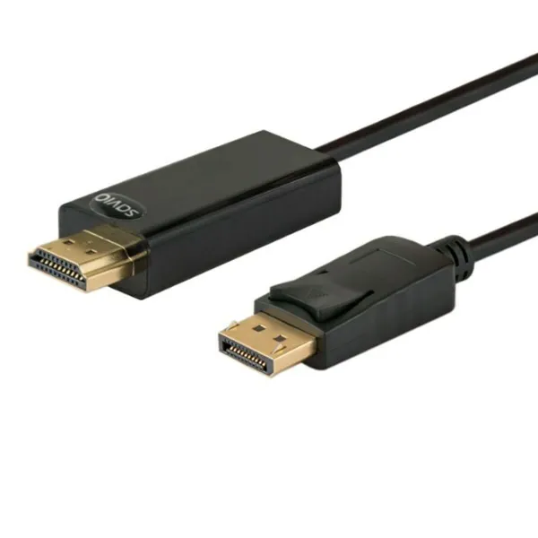 Kabelis Display Port uz HDMI Savio CL-56